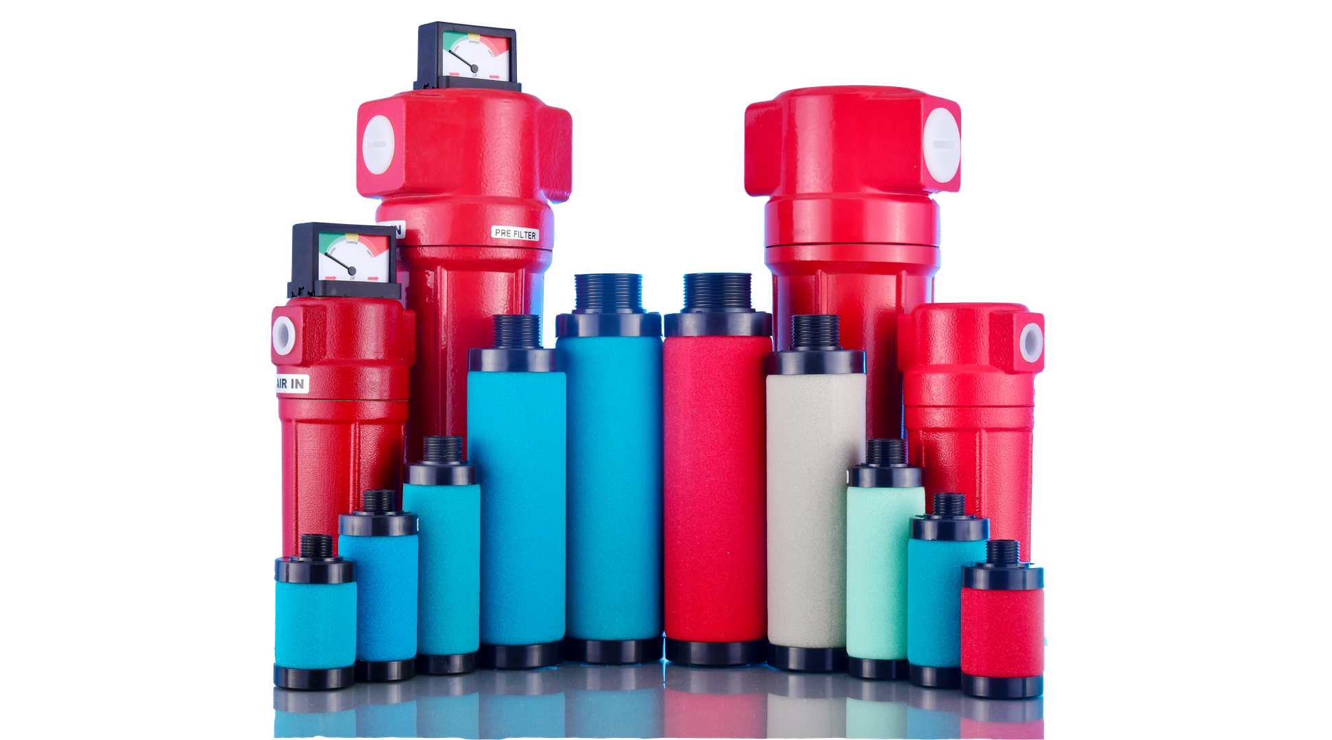 Lenora compressed air line filters — full range