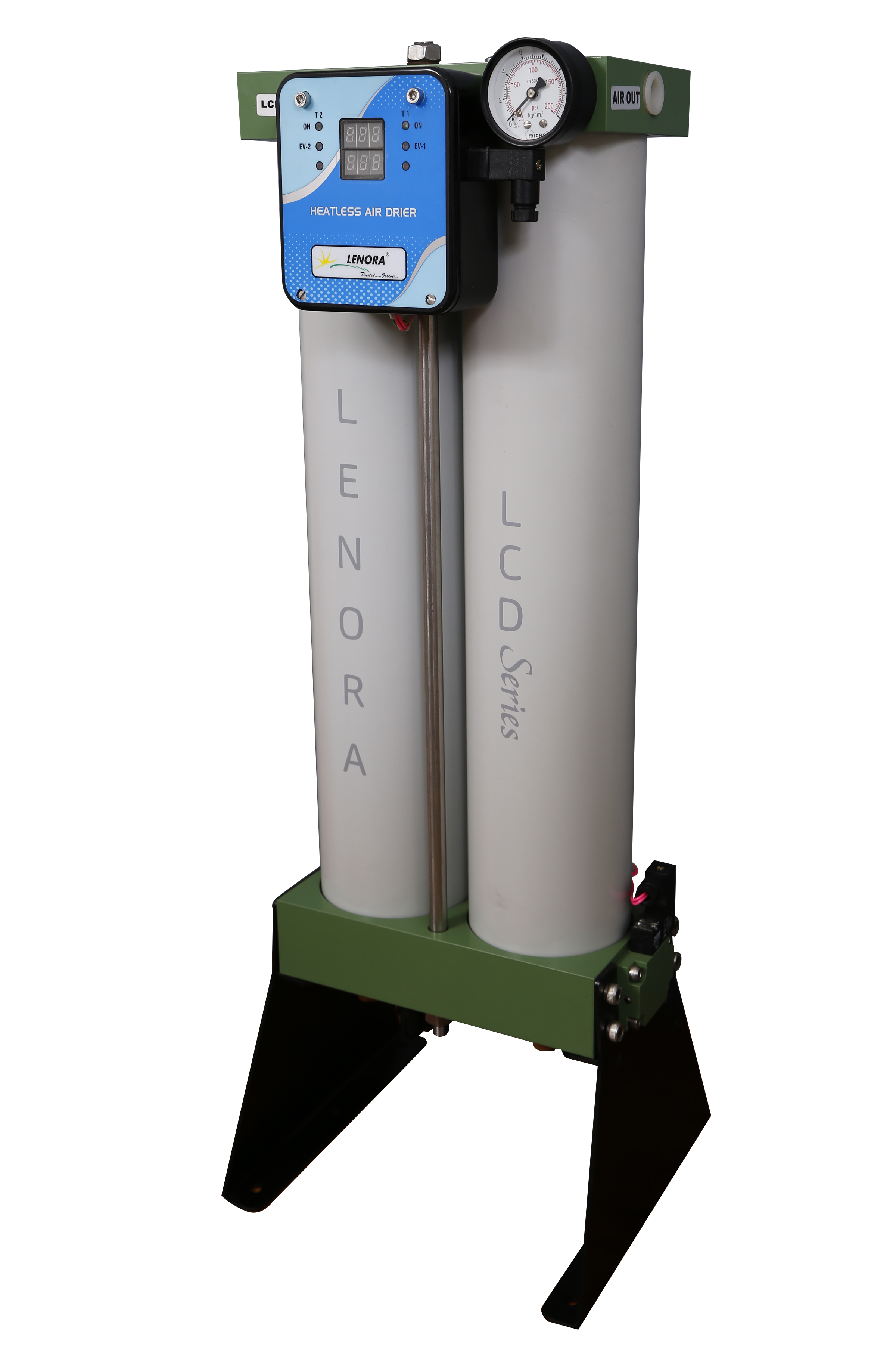 LCD Series twin-tower desiccant dryer detail