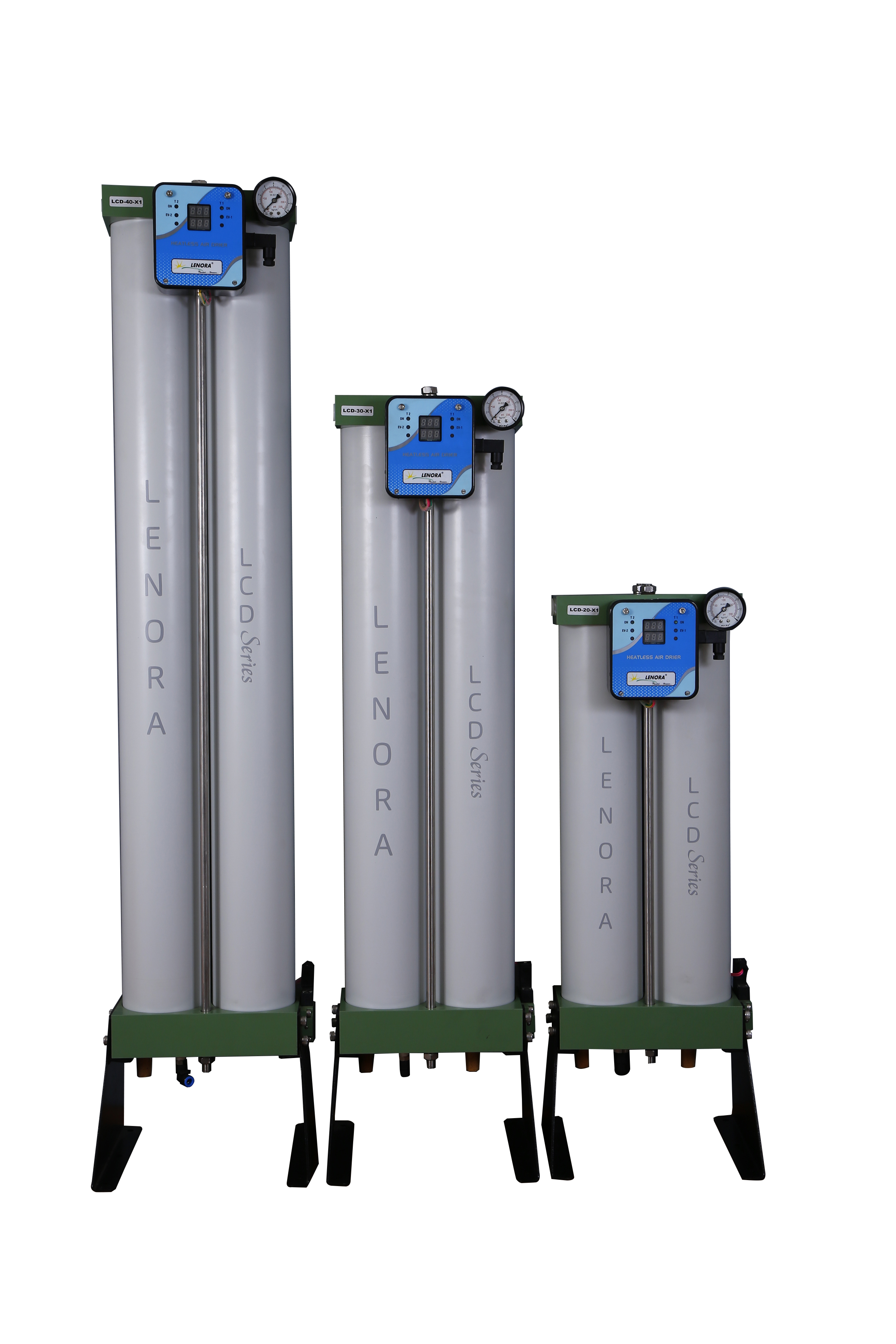 Compact Heatless Desiccant Air Dryer LCD Series