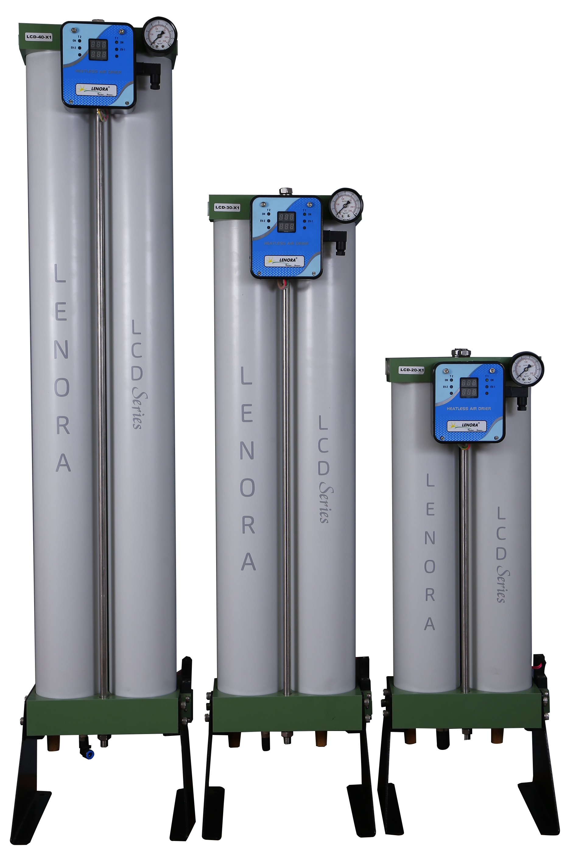 Compact Heatless Desiccant Air Dryer LCD Series